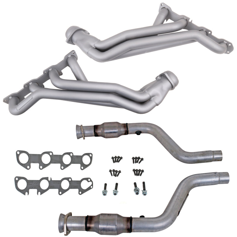 BBK 16472 05-08 Dodge 5.7 Hemi (Car) Long Tube Headers w/High Flow Catted Mid Pipe (Ti Ceramic)