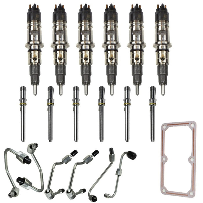 Industrial Injection 21C601 13-18 Dodge RAM 6.7L Injector Pack w/Connecting Tubes & Fuel Lines
