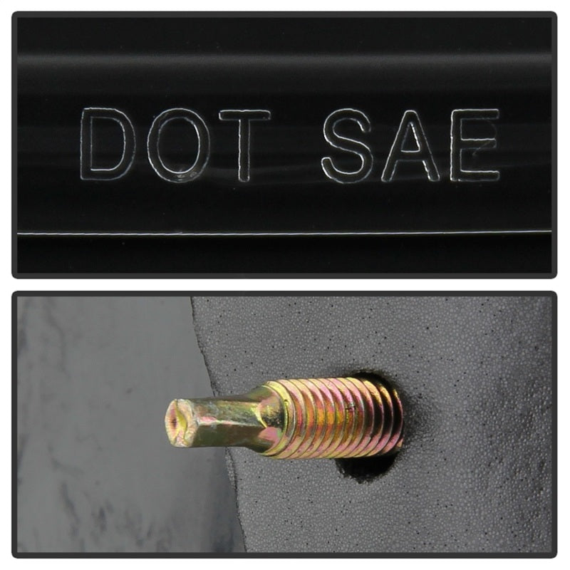 SPYDER 5087966 Spyder 08-11 Subaru Impreza WRX 4DR LED Tail Lights - Black ALT-YD-SI084D-LED-BK