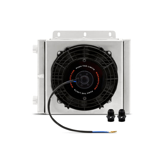 Mishimoto MMOC-23-K Universal Oil Cooler Kit 23 Row Cooler and 1in x 8in Fan