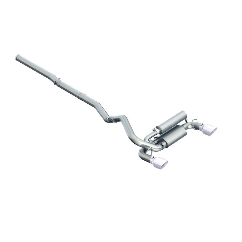 MBRP S4203409 2016+ Ford Focus RS 3in Dual Outlet Cat-Back Exhaust T409 SS