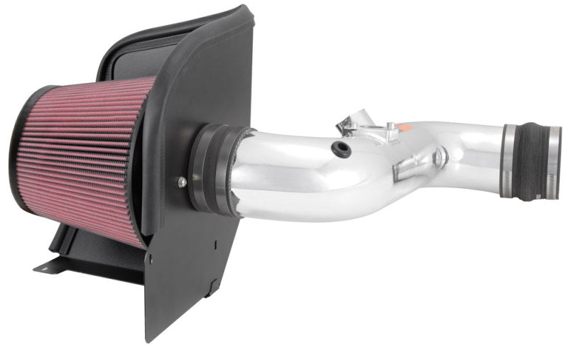 K&N Engineering 77-3077KP K&N 77 Series Performance Intake Kit for 11-14 Chevrolet Silverado/GMC Sierra 2500/3500 V8 6.6L