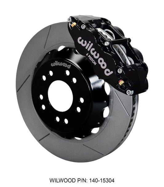 Wilwood 140-15304 Narrow Superlite 6R Front Hat Kit 14.00 63-87 C10 w/ Pro Spindles