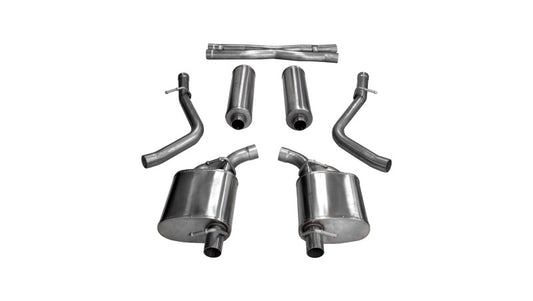 CORSA Performance 14972 Corsa 2015-2016 Dodge Charger / Chrysler 300 5.7L V8 Polished Sport Cat-Back