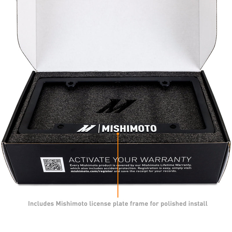 Mishimoto MMLP-T1-22 2022+ Chevy 1500 Tow Hook License Plate Relocation Bracket