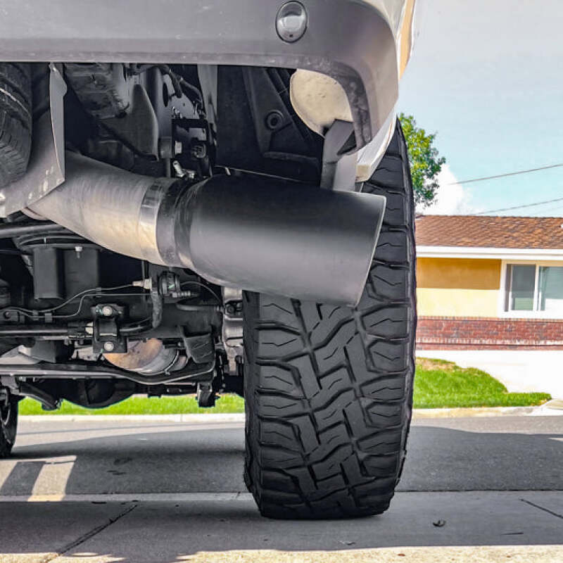 Banks Power 49798-B 19-23 Dodge RAM Crew Cab 6.7L Cummins Monster Exhaust - SS Single Exhaust w/ Black Tip