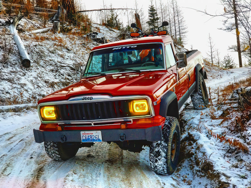 ORACLE Lighting 6908-333 Oracle Pre-Installed Lights 7x6 IN. Sealed Beam - ColorSHIFT Halo