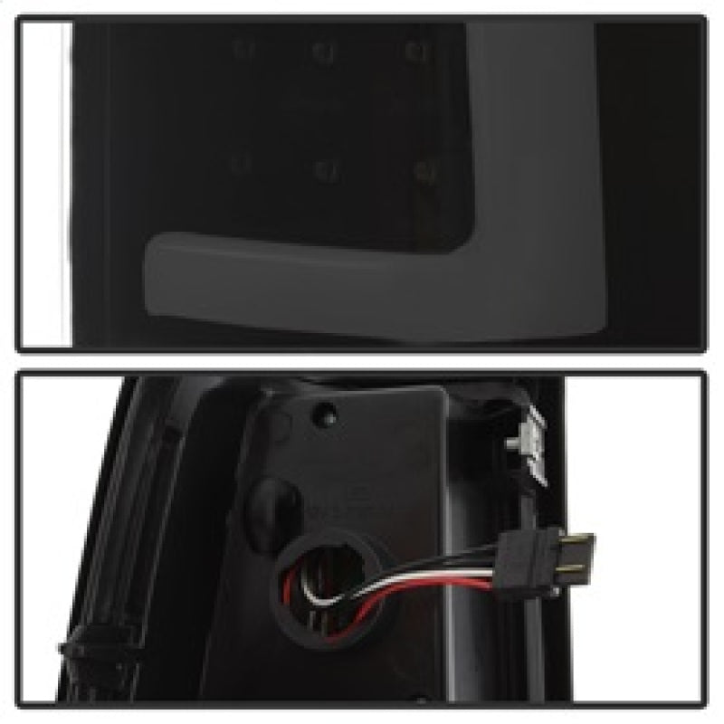 SPYDER 9038778 xTune Chevy Silverado 1500/2500/3500 99-02 Version 3 Tail Lights Black Smoke ALT-ON-CS99V3-LBLED-BSM