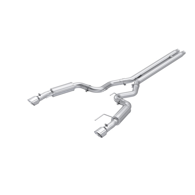 MBRP S7253AL 2024 Ford Mustang GT S650, 5.0L 3in Dual Split Rear Aluminized Steel