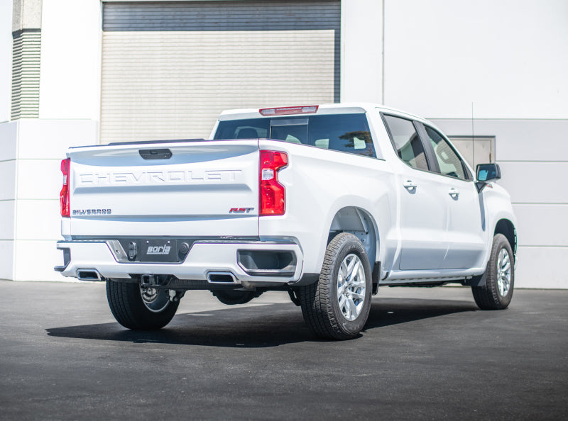 Borla 140778 2019 Chevrolet Silverado / GMC Sierra 1500 S Type Catback Exhaust - 2.75in Pipe Diameter