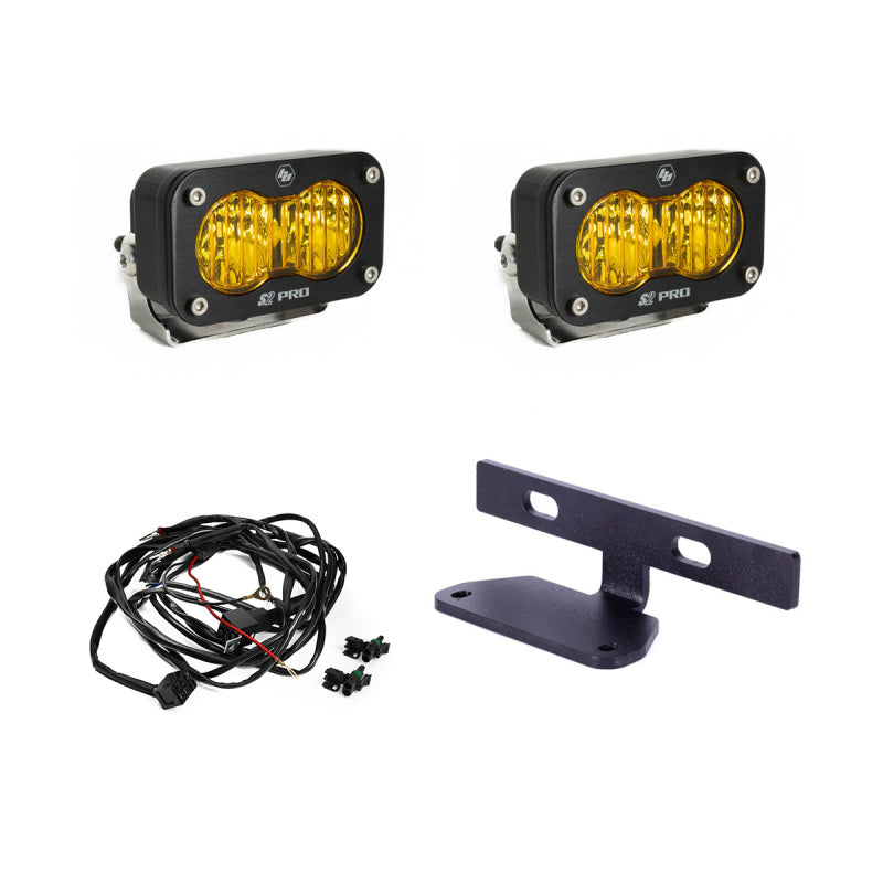 Baja Designs 448208 2024+ Can-Am Maverick R S2 Pro Hood Light Kit