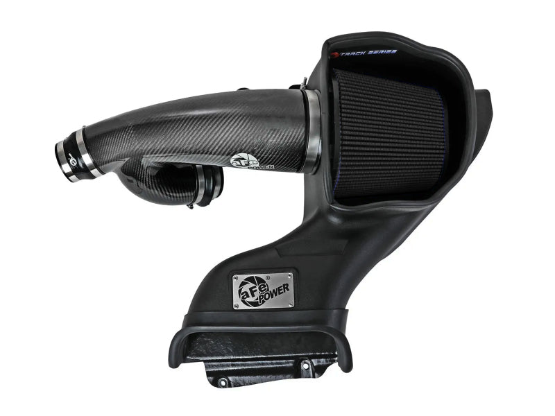 aFe 57-10031K 21-24 Ford F150 Raptor Track Series Carbon Fiber Cold Air Intake System w/ Black Pro 5R Filter
