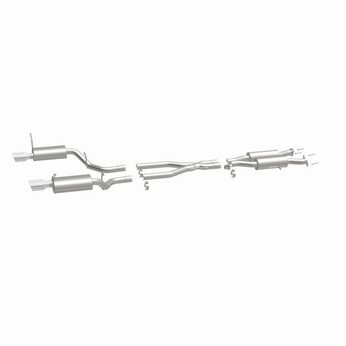 Magnaflow 15068 MagnaFlow 11-12 Dodge Durango V8 5.7L Dual Split Rear Exit Stainless Cat Back Performance Exhaust