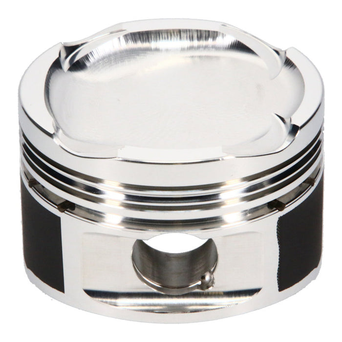 JE Pistons 357427 Honda L15B Turbo 73mm Bore 9.5:1 CR -13.4cc Dome Piston Set - Set of 4