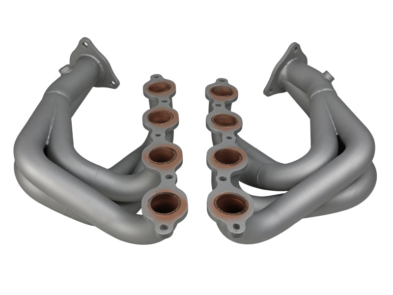 aFe 48-34148-T Twisted 304SS Header 2020 Chevy Corvette (C8) 6.2L V8 - Titanium Ceramic Coated