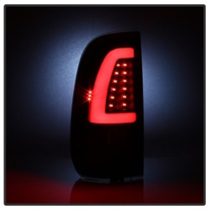 SPYDER 9038501 xTune 97-03 Ford F-150 Light Bar LED Tail Lights - Black Smoke (ALT-ON-FF15097-LBLED-BSM)