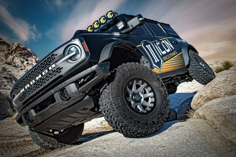 ICON 48611 2021+ Ford Bronco Hoss 1.0 Rear EXP Coilover 2.5in