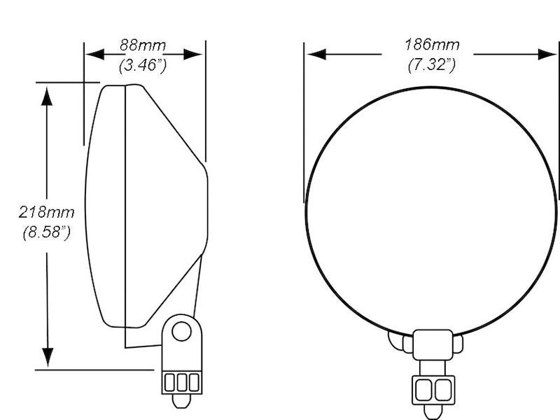 Hella 010032801 700FF H3 12V/55W Halogen Driving Lamp Kit