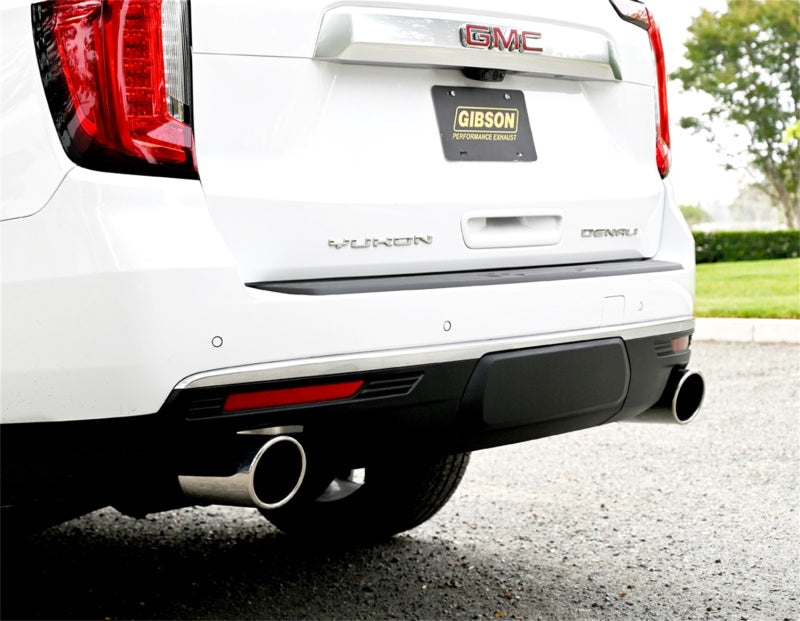 Gibson 65716 21-22 GMC Yukon XL Denali/Suburban 6.2L 2/4wd Cat-Back Dual Split Exhaust - Stainless