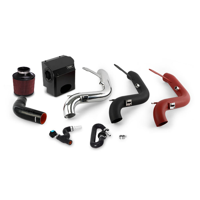 Mishimoto MMAI-FIST-16WRD 2016 Ford Fiesta ST 1.6L Performance Air Intake Kit - Wrinkle Red