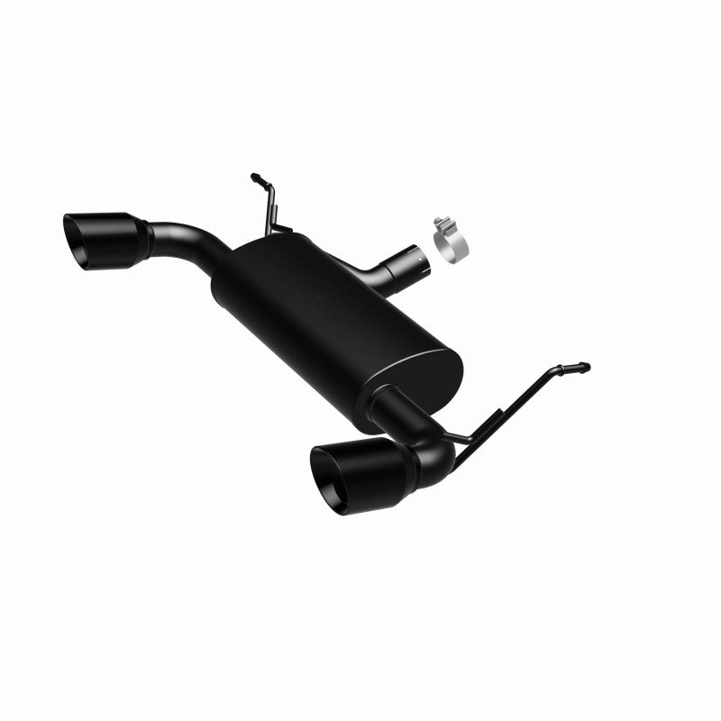 Magnaflow 15160 MagnaFlow 07-17 Jeep Wrangler JK 3.8/3.6L Dual Split Rear Exit Black Axle-Back Exhaust