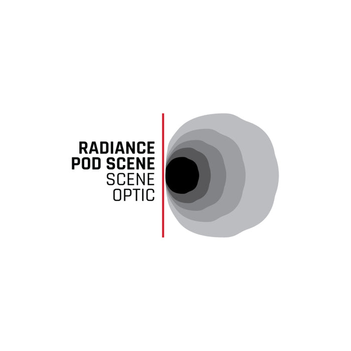 Rigid Industries 682153 Radiance+ Scene RGBW Flush Mount - Pair
