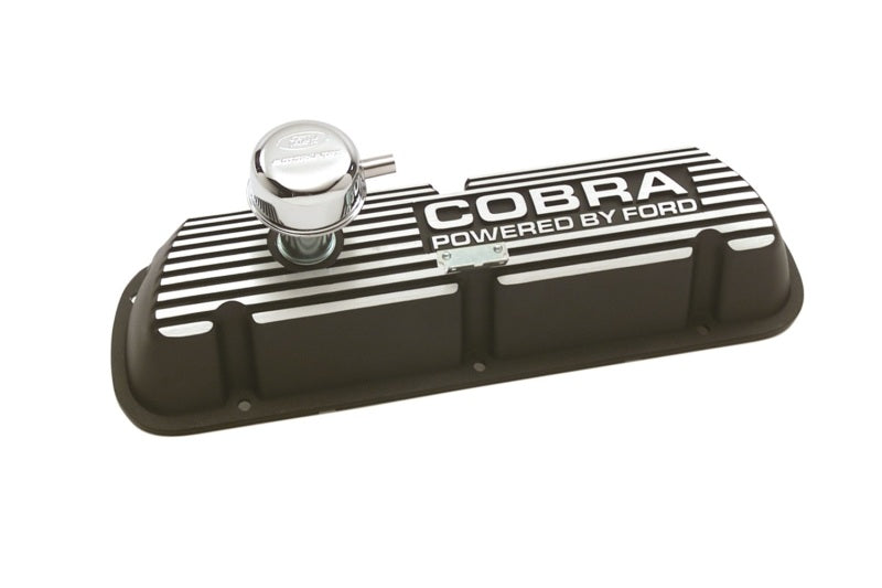 Ford Racing M-6582-A Black Satin Valve Cover Cobra