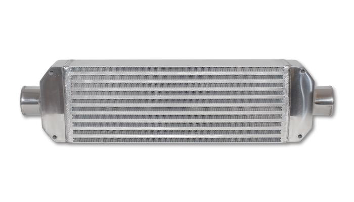 Vibrant 12800 Air-to-Air IC Assy complete w/ end tanks core size 18in Wx6.5in Hx3.25in thick 2.5in in/out