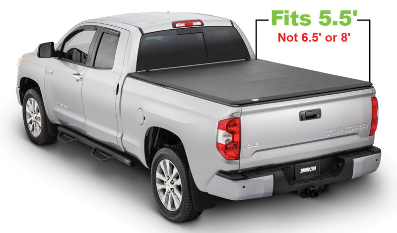 Tonno Pro 42-508 14-19 Toyota Tundra 5.5ft Fleetside Tonno Fold Tri-Fold Tonneau Cover