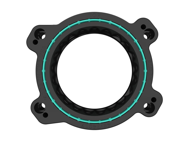 aFe 46-34017B 2020 Vette C8 Silver Bullet Aluminum Throttle Body Spacer / Works With Factory Intake Only - Blk