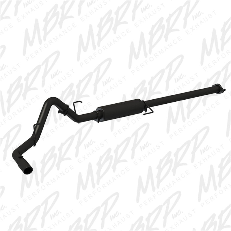 MBRP S5253BLK 2015 Ford F-150 2.7L / 3.5L EcoBoost 3in Cat Back Single Side Black Exhaust System