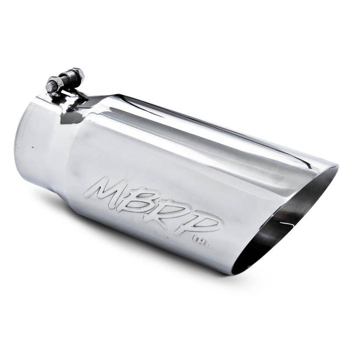 MBRP T5053 Universal Tip 5 O.D. Dual Wall Angled 4 inlet 12 length