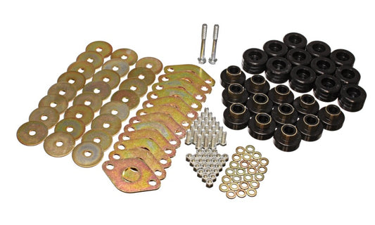 Energy Suspension 2.4109G Body Mount Set W/Hardware - Black