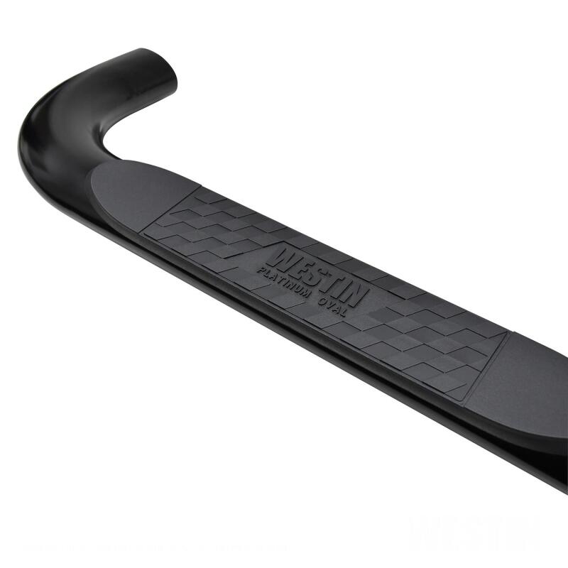 Westin 21-4135 2019 Chevrolet Silverado/Sierra 1500 Crew Cab Platinum 4 Oval Nerf Step Bars - Black