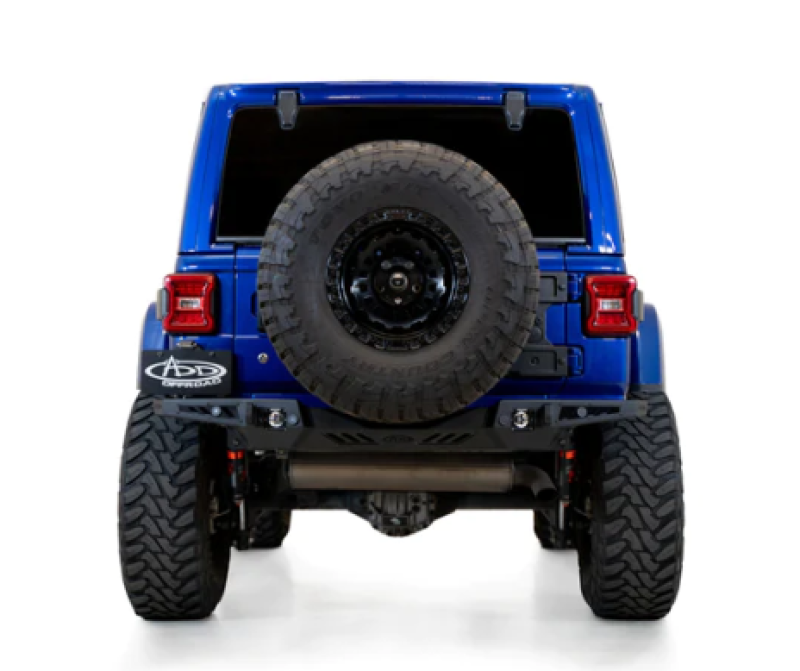 Addictive Desert Designs R960181280103 18-23 Jeep Wrangler JL Stealth Fighter Rear Bumper