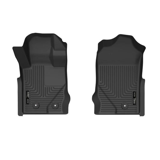 Husky Liners 55941 21-22 Ford Bronco 2/4 Door X-Act Front Floor Liners - Black