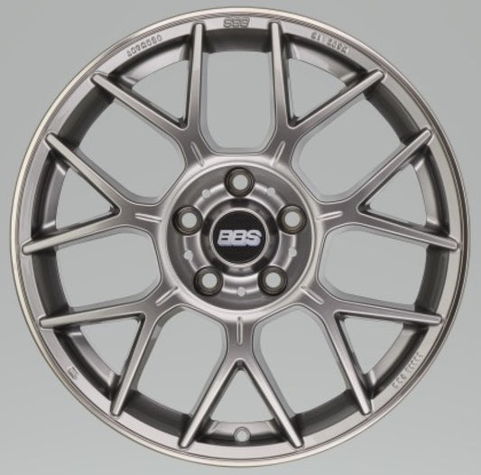 BBS XR0103PG XR 18x8 5x112 37mm Offset 82mm Bore PFS/Clip Req Gloss Platinum Wheel