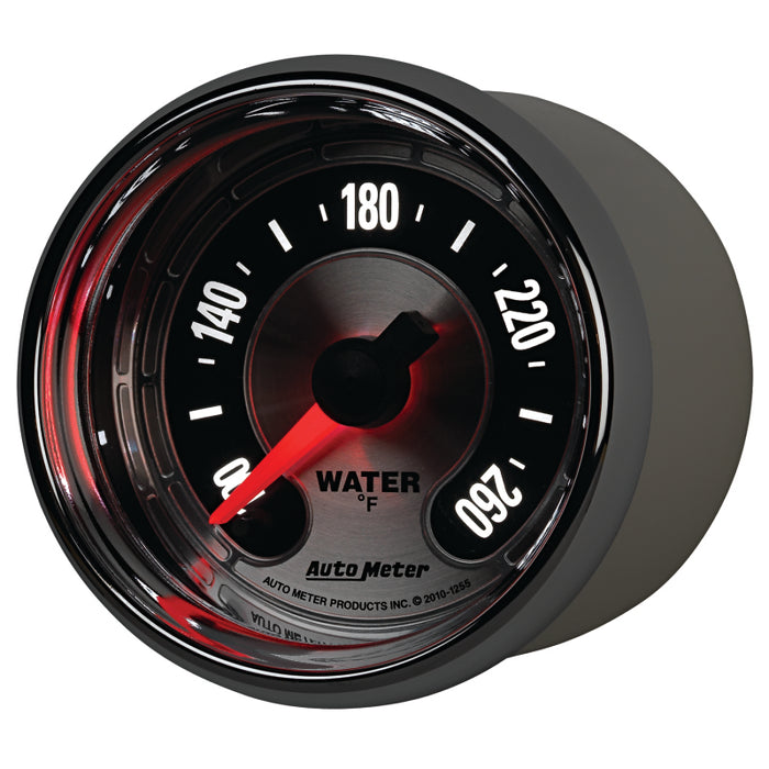 Autometer ATM1255 2-1/16 A/M Water Temp Gauge 100-260