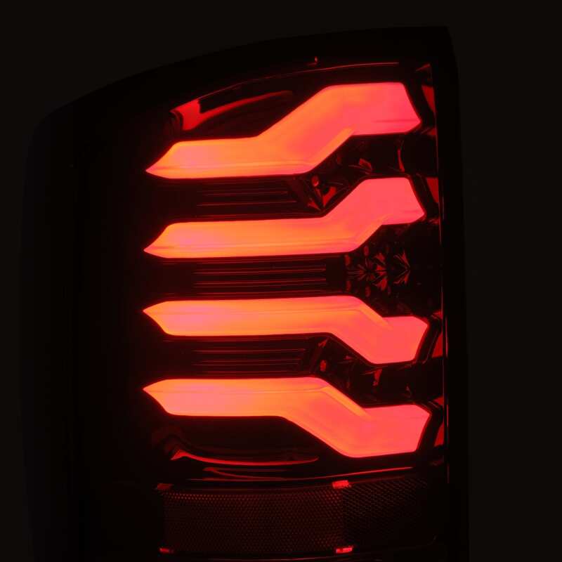 AlphaRex 620010 14-18 Chevrolet Silverado 1500 PRO-Series LED Tail Lights Jet Black