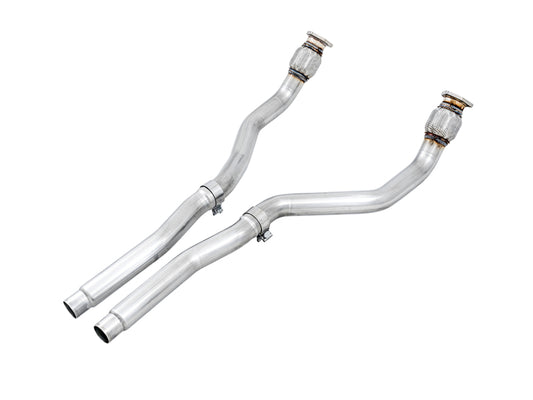 AWE Tuning 3220-11012 Audi B8 4.2L Non-Resonated Downpipes for RS5