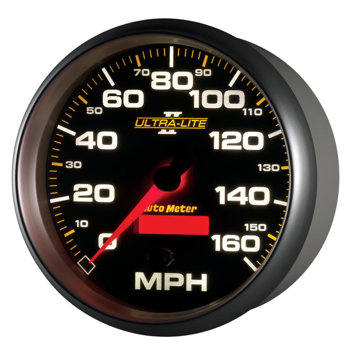 AutoMeter 4989 Autometer Ultra-Lite II 5 Inch 160 MPH FSE Programmable Speedometer