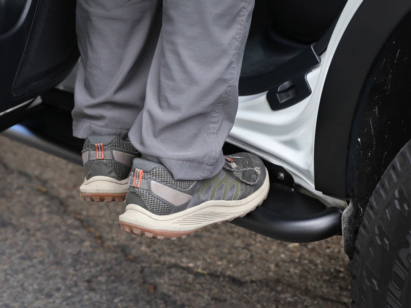 aFe 79-27001 POWER 10-14 Subaru Outback H4 2.5L / H6 3.6L Terra Guard Trail Slider Step - Black