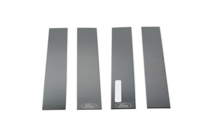 Putco 402680BPFD 17-20 Ford SuperDuty - Crew Cab / SuperCab w/ Keypad Black Platinum Pillar Posts Classic