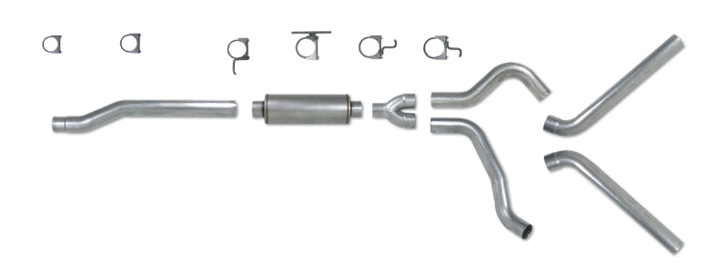 Diamond Eye Performance K4340S Diamond Eye KIT 4in Catback DUAL SS: 03-07 FORD 6.0L F250/F350