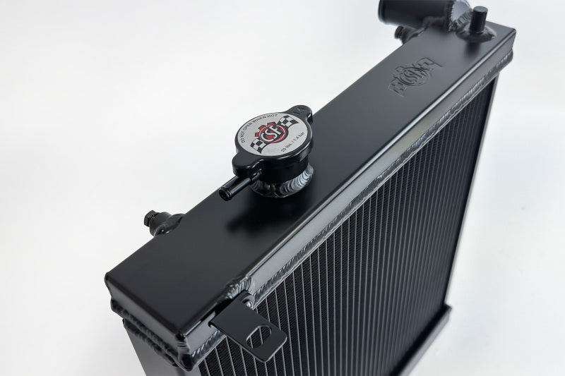CSF 7228B 03-07 Mitsubishi Lancer EVO 7/8/9 1/2 Size Radiator - Black