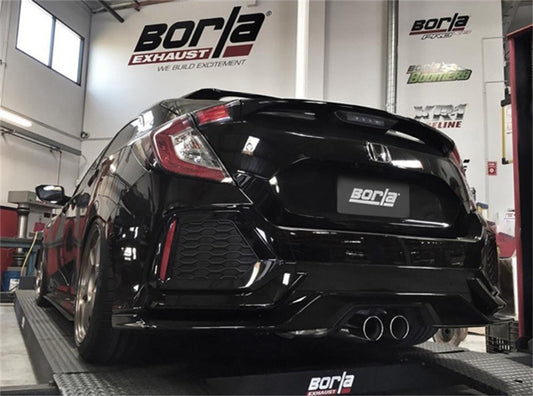 Borla 140739 16-17 Honda Civic Sport 1.5L AT/MT Hatchback S-Type Catback Exhaust