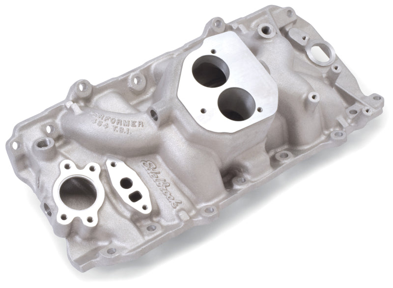 Edelbrock EDE3764 BBC Performer Manifold - w/EGR 87-90 454