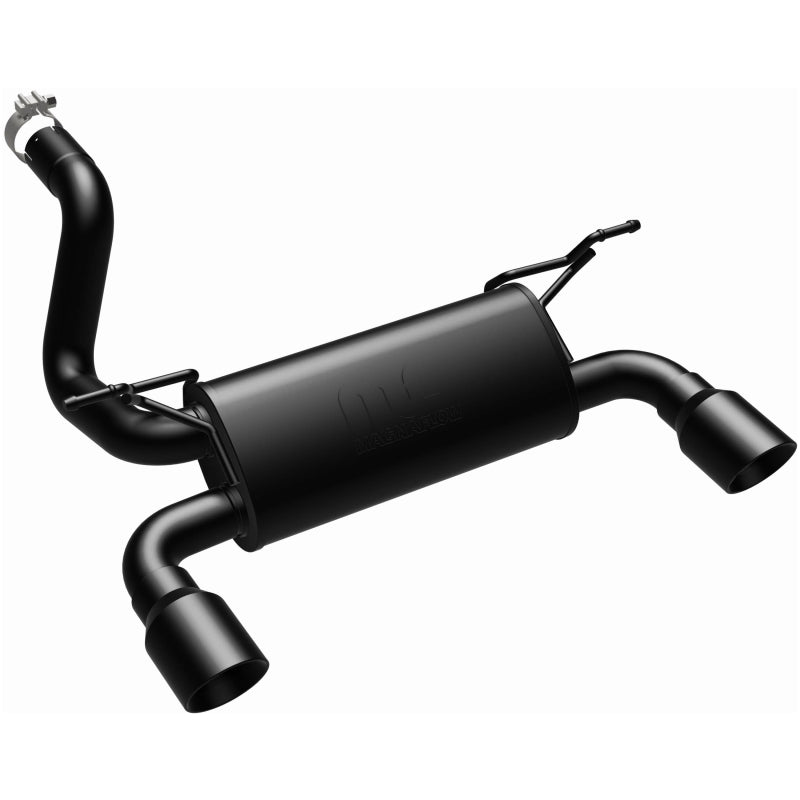 Magnaflow 19388 MagnaFlow 2018+ Jeep Wrangler 3.6L Dual Black Tip Axle-Back Exhaust
