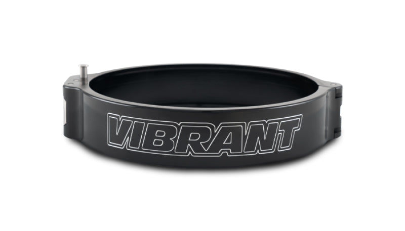 Vibrant 32540 5in O.D. Aluminized HD 2.0 Clamp - Anodized Black (Clamp Only)