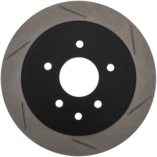 Stoptech 126.42077SL StopTech Power Slot 03-05 350Z / 03-04 G35 / 03-05 G35X SportStop Slotted Rear Left Rotor